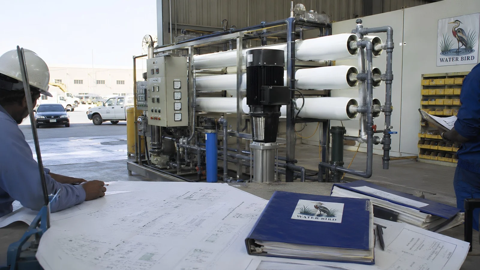 First reverse osmosis plant