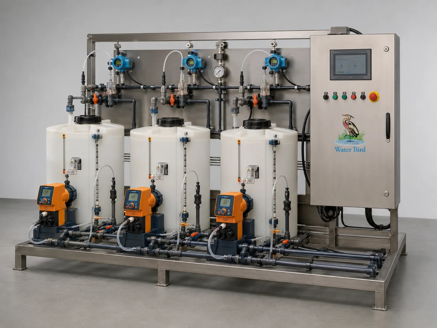 Chlorine Hydrazine Fluoride Dosing Systems